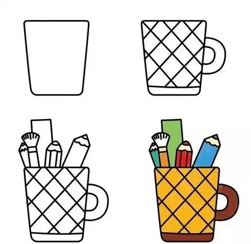 生活中的小物品简笔画教程_简笔画_教程_兴趣爱好_绘画