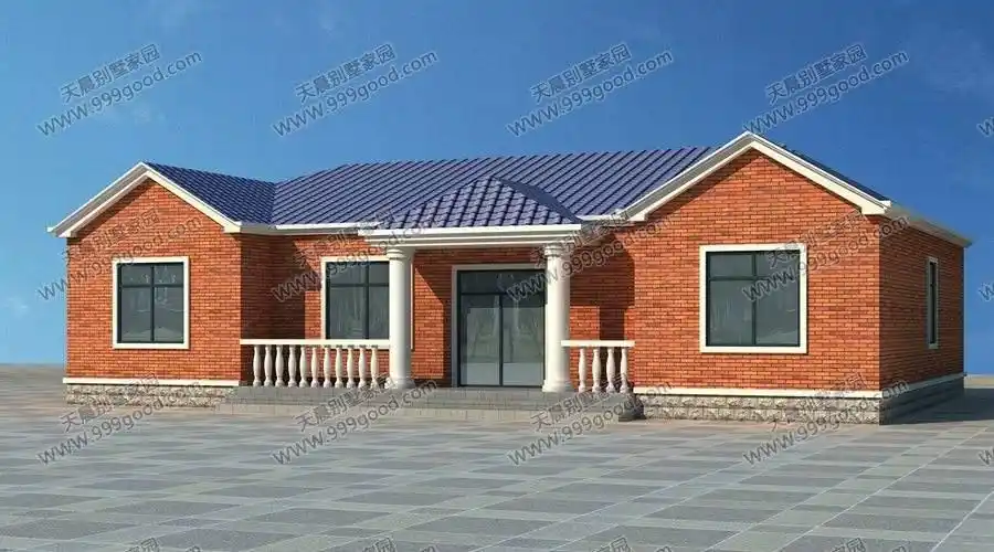 16x112米一层自建房比小洋房经济还要有档次超给农村人长脸