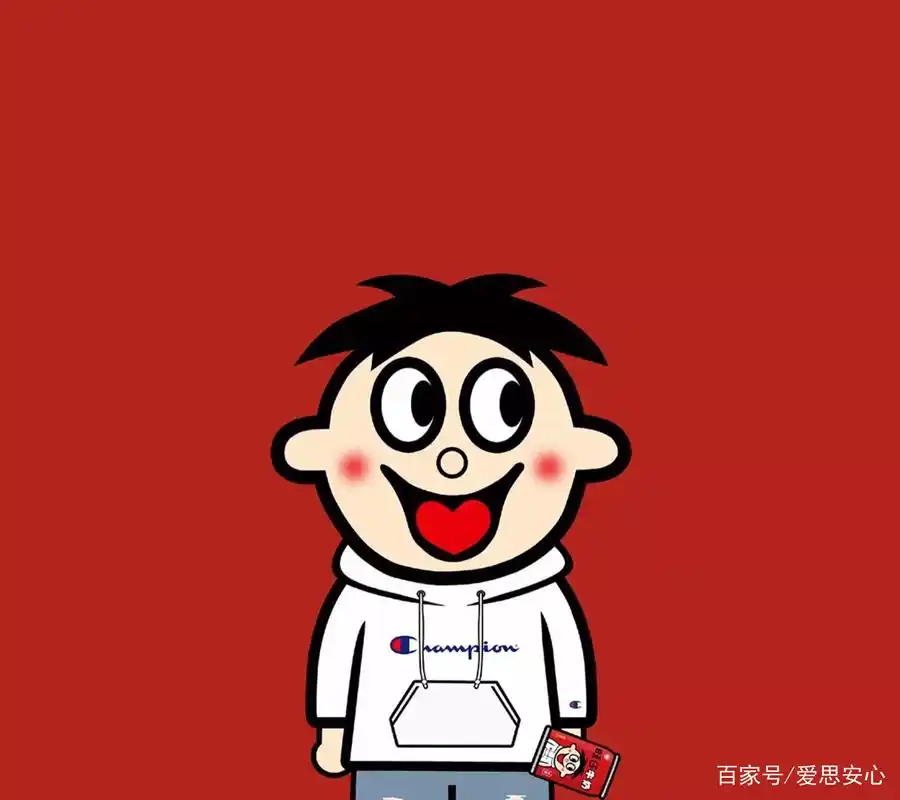 男女头像,卡通头像,创意潮流,旺仔牛奶