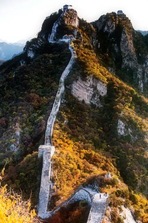 巍巍箭扣长城,险峻风光独美