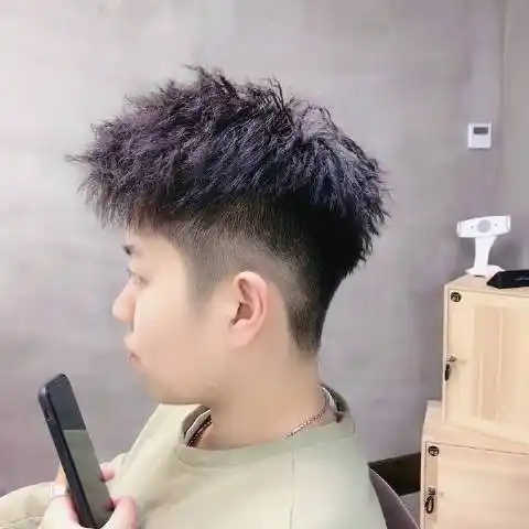 男士锡纸烫#男士发型##锡纸烫# 67