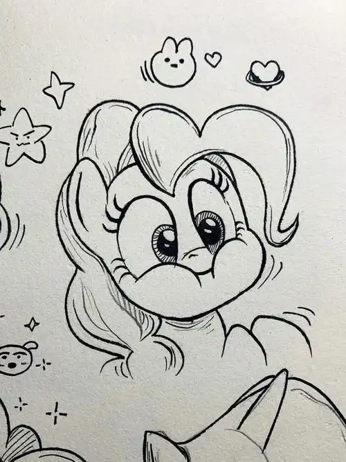 碧琪绘画应该怎么画