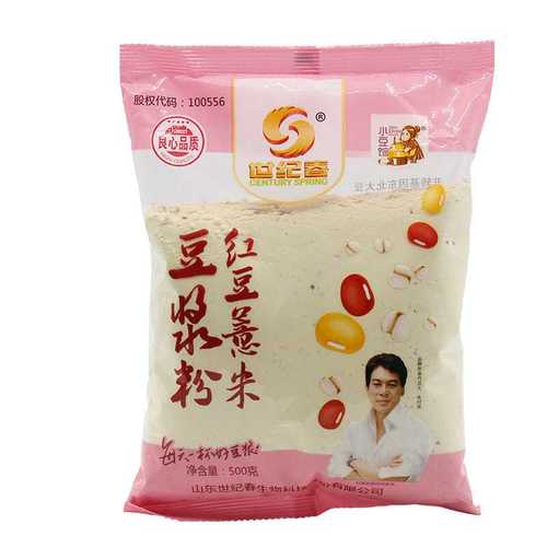 世纪春小豆馆红豆薏米豆浆粉500g冲饮速溶家用商用无添加