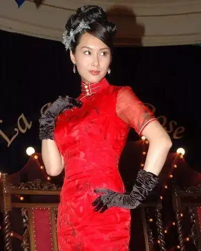 穿旗袍,看明星之:朱茵