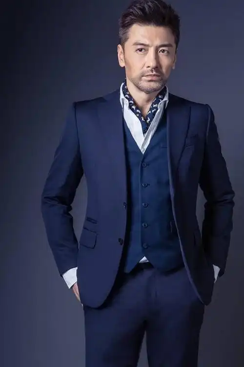 英俊帅气的男明星穿西装(穿西装好看的男星只服这16位)(5)