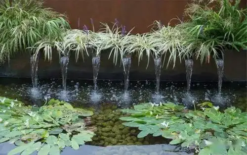 精选80款好看的庭院小水景