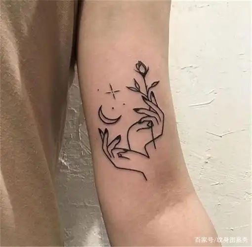 23张小清新类文身图案参考