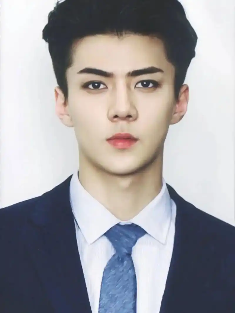 吴世勋 南韩仙子吴世勋#西装杀 #背头 #南韩仙子 #证件 - 抖音