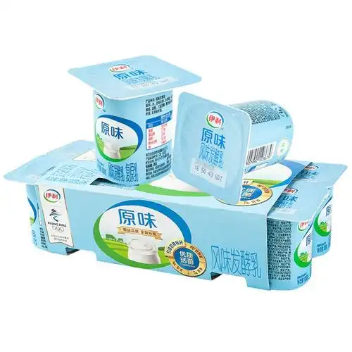 伊利原味酸牛奶100g*8杯/组