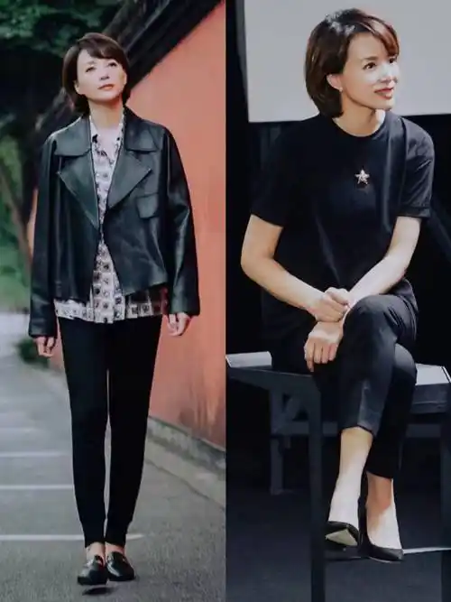 看了董卿的穿搭才明白,发不过肩,裤不及地,裙不及踝,真的优雅_裙子