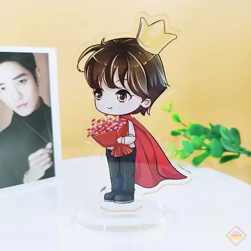 肖战q版亚克力立牌桌面摆件汽车摆饰小飞侠明显周边应援双面图案