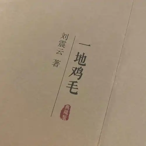 一地鸡毛刘震云