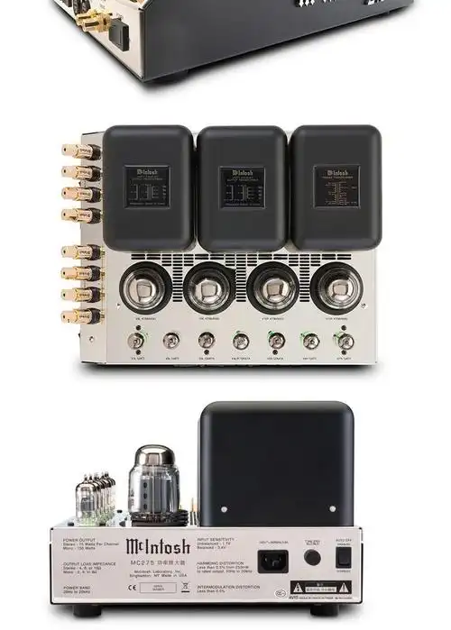 麦景图/mcintosh mc275 第六代胆机胆后级功放 国行原包极新