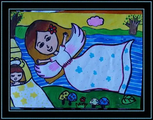 我的梦/少儿绘画作品/儿童画/网络美术馆_中国少儿美术教育网