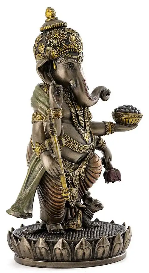 树脂/树脂印度教神雕像 ganesh 雕像-成功之主 ganesha 印度教神雕塑