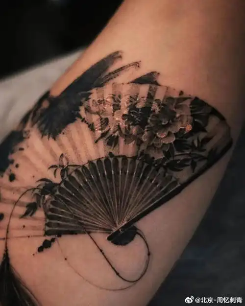 纹身分享##国风纹身##传统纹身