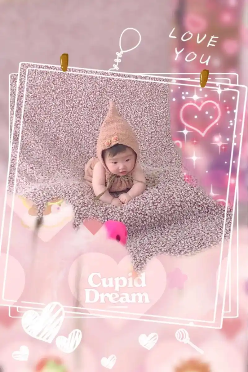 记录宝贝百天.#发一张小时候的照片 #记录宝宝成长 - 抖音