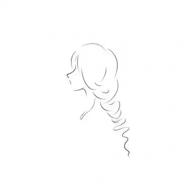 线条女头_女生头像_我要个性网