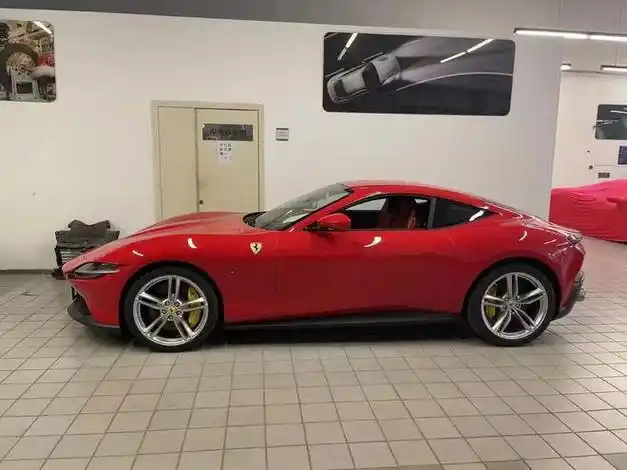 法拉利roma罗马红色最低价260万含豪车税|跑车|方向盘_网易订阅