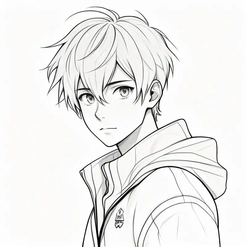 男生头像9015|简单线条勾勒的魅力