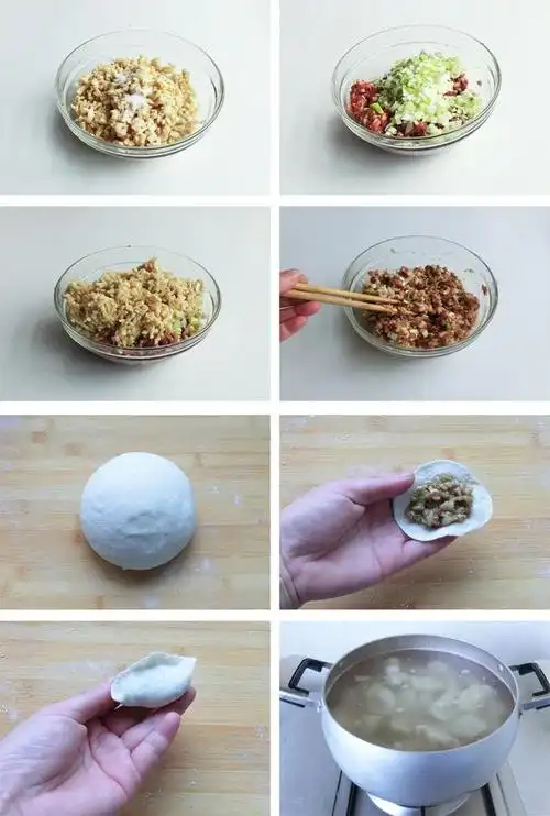 水饺的做法步骤文字(每一种都鲜香无比)(11)