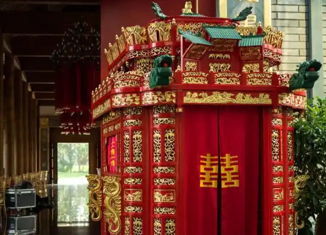 中式婚礼花轿类型有哪些婚礼花轿欣赏