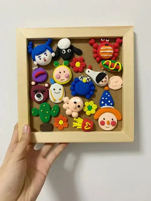 超轻粘土装饰画