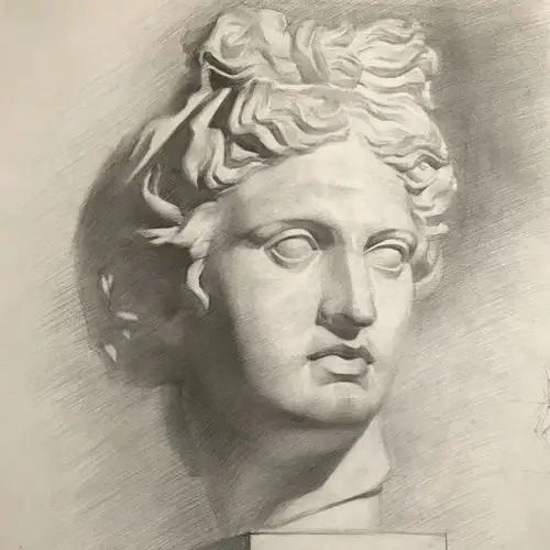 想要画好素描,石膏头像不能忽视,先来组精彩石膏作品鉴赏