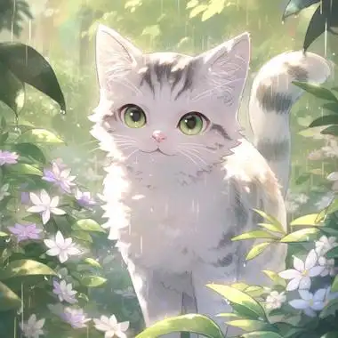 可爱猫咪动漫头像