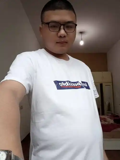 我帅吗?是不是太胖了?