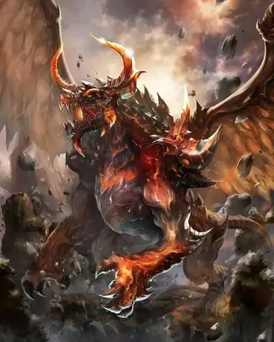 召唤第一只神兽地狱牛魔龙