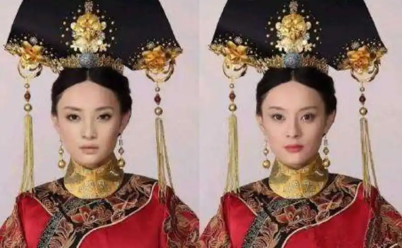 孙俪和蒋勤勤是娱乐圈公认"撞脸"的一对女明星,2012年,当孙俪因《甄嬛