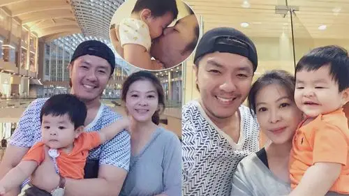 歌手阿杜全家福曝光 妻子美丽儿子呆萌(图)