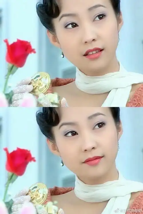 震惊于郝蕾年轻时的美貌03