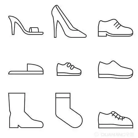 简笔画鞋子袜子的画法 简笔画图片大全-蒲城教育文学网