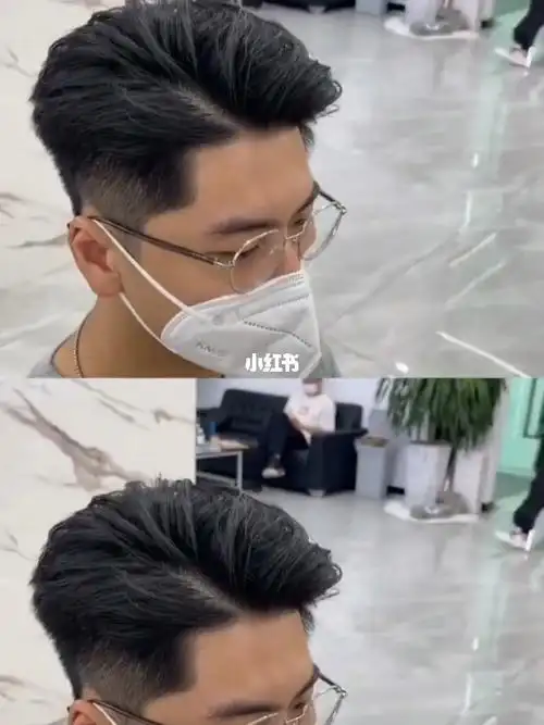 推荐给男生短发型,二八分男生,需要烫,烫过更好打理,@西安neo造型阿伟