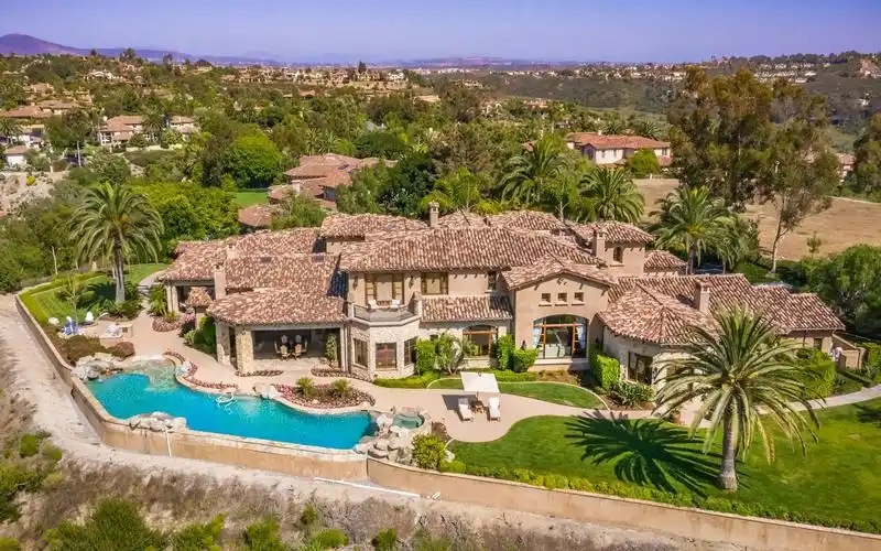 加利福尼亚圣地亚哥面积广超豪华庄园别墅