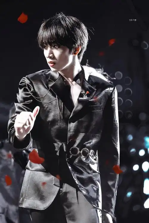 黑色系刘耀文多图