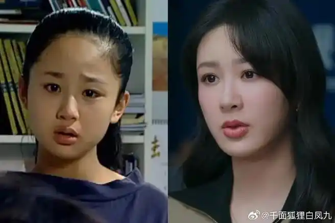 杨紫校服马尾造型梦回家有儿女##黄瀛子就是长大了的夏雪吧