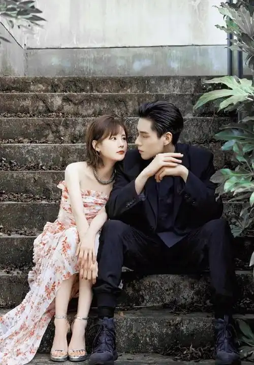 胡一天李一桐婚纱大片