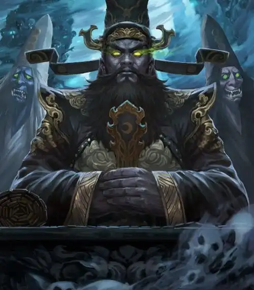 十殿阎罗之阎罗王绘图动态壁纸下载_wallpaper阎王爷