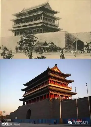 北京故宫古今照片对比!