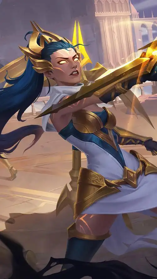 lol英雄联盟 暗夜猎手 vn 薇恩 vayne 苍穹之光 手机壁纸