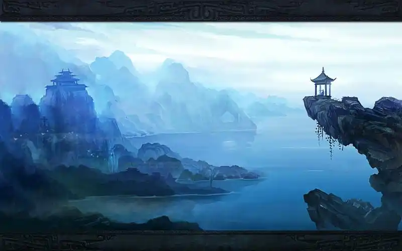 不知是哪个游戏还是动画的截图,很美 - 堆糖,美图壁纸兴趣社区