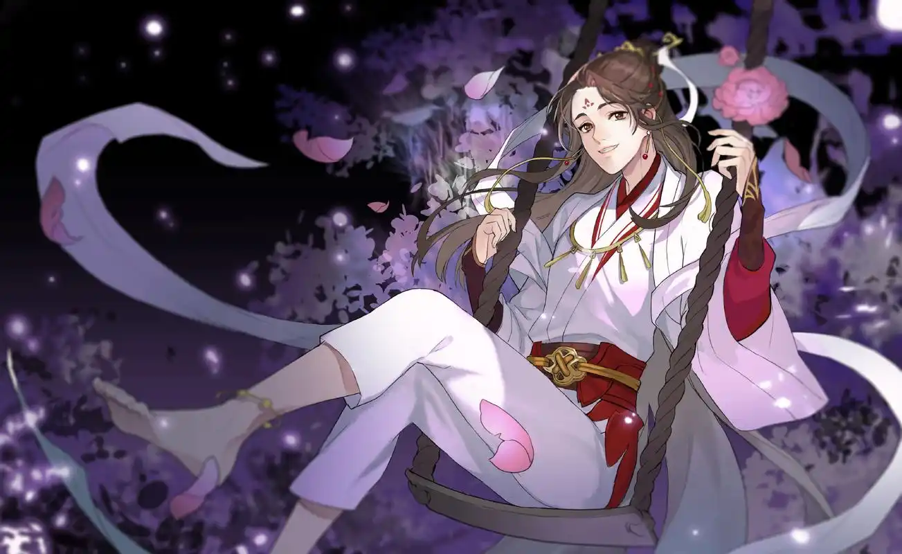 帅气美男子二次元动漫壁纸,当脆弱变成一面墙,我拿什么来抵挡!