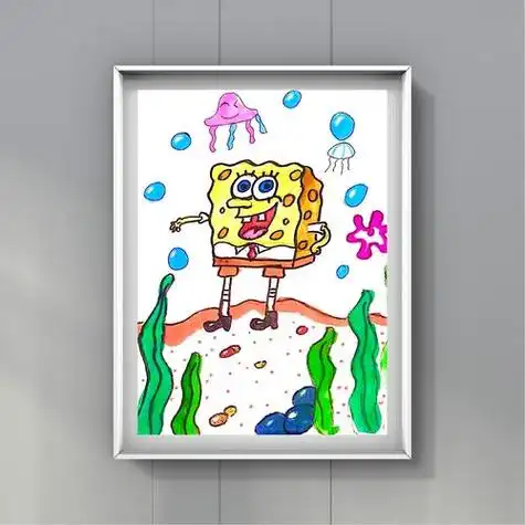 儿童8一12岁美术画简单 儿童8一12岁美术画简单人物