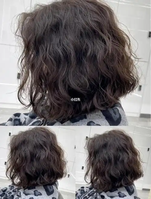 店中山发型中短发女生一定要尝试这种法式烫木马卷~甜美减龄又显发量