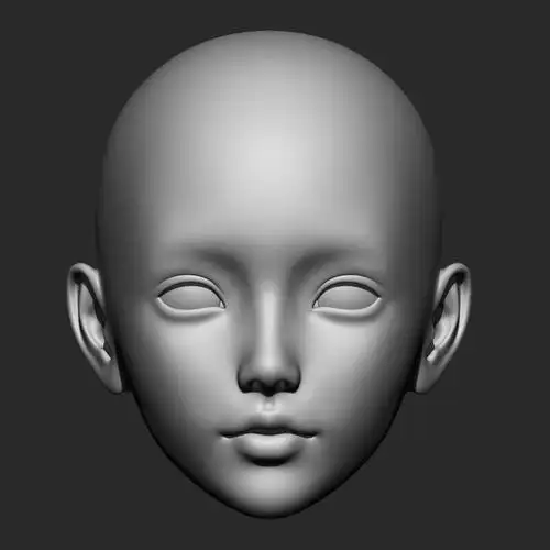 3d打印bjd娃娃头,定制你的专属艺术品