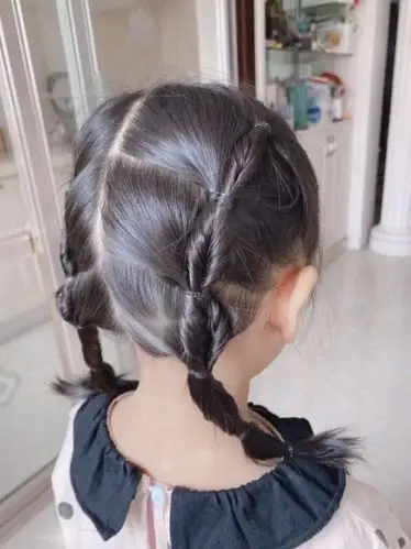 儿童如何扎头发