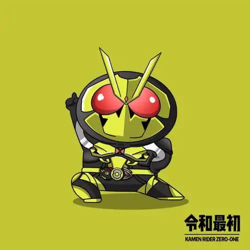 4,假面骑士令和第一骑士的q版形象,看起来果然很萌啊